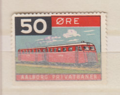 Denemarken Spoorwegzegel Cat.DFBK Lijn: APB Aalborg Privatbaner 55 - Autres & Non Classés