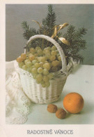 Bonne Année Noël Vintage Carte Postale CPSM #PBA849.FR - Neujahr