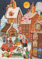 Bonne Année Noël ENFANTS Vintage Carte Postale CPSM #PAY115.FR - New Year