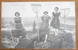 14 Bernières-sur-Mer Pêcheuses De Crevettes                                Ref St Germ - Sonstige & Ohne Zuordnung