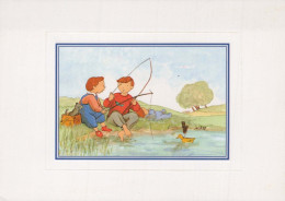 CHILDREN HUMOUR Vintage Postcard CPSM #PBV213.GB - Humorkaarten