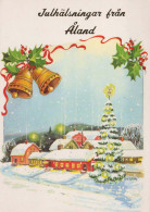 Happy New Year Christmas Vintage Postcard CPSM #PBM845.GB - Nieuwjaar