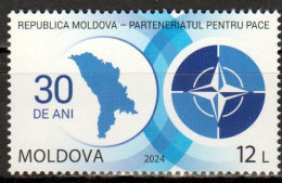 Moldova / Moldavië - Postfris / MNH - NATO 2024 - Moldawien (Moldau)