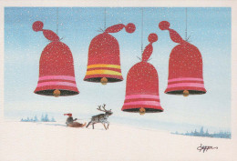 Happy New Year Christmas Vintage Postcard CPSM #PBN353.GB - Nieuwjaar