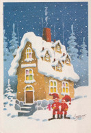 Happy New Year Christmas GNOME Vintage Postcard CPSM #PBM049.GB - Nieuwjaar