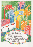 Happy New Year Christmas Vintage Postcard CPSM #PAV134.GB - New Year