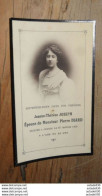 FP De Deces De Jeanne Therese JOSEPH Epouse DIARD .................. P.....Class-16 - Obituary Notices