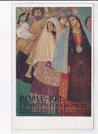 PUBLICITE : Exposition Ethnographique De Rome En 1911 (illustrée Par Chini) - Très Bon état - Advertising