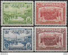 1934 Papua Protectorate Jubilee 4v. MNH SG N. 146/49 - Other & Unclassified