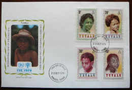 International Year Of The Child    Tuvalu     FDC      Mi  112-15    Yv  122-25      1979 - UNO