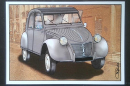 ► CITROËN 2CV -  Modèle 1960  - CPM Illustrateur - Passenger Cars