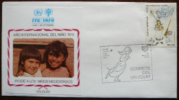 International Year Of The Child    Uruguay     FDC      Mi  1552    Yv  1030      1979 - Uruguay