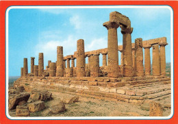 ITALIE - Sicilia - Agrigento - Tempio Guinone E Lacinia - Temple De Junon Et Lacinie - Carte Postale - Agrigento