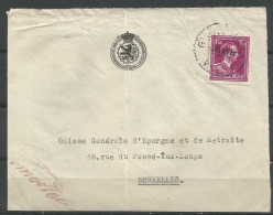 SOLDES - 1946 - -10% - COB 724 B Oblitéré (o) Seul Sur Devant De Lettre - Enveloppe De La Chambre Des Représentants - Briefe U. Dokumente