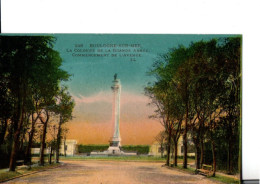 248.  BOULOGNE-SUR-MER.  La Colonne De La Grande Armée. Commencement De L'Avenue. LL.  TRES  BON ETAT.    Voir 2 SCANS - Boulogne Sur Mer