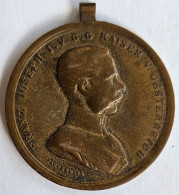 Austria, Franz Joseph Medal  Der Tapferkeit  PLIM - Oesterreich