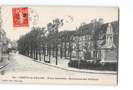 CREPY EN VALOIS - Place Gambetta - Monument Des Vétérans - Très Bon état - Crepy En Valois