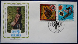 International Year Of The Child    Wallis & Futuna     FDC    Mi 337-338      1979 - Andere & Zonder Classificatie