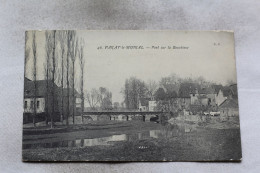 Cpa 1912, Paray Le Monial, Pont Sur La Bourbince, Saône Et Loire 71 - Paray Le Monial