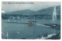 Suisse - Geneve -  La Jetee Des Paquis Et La Rade - Genève