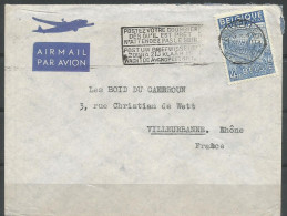 SOLDES - 1948 - COB N° 771 Oblitéré (o) Seul Sur Lettre PA - Storia Postale