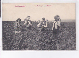 MARNE: Les Vendanges, Les Porteurs - Très Bon état - Sonstige & Ohne Zuordnung