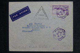 FRANCE - Cachet Du Vol Paris / Madrid Via Bordeaux Sur Enveloppe En 1935 -  L 152597 - 1927-1959 Covers & Documents