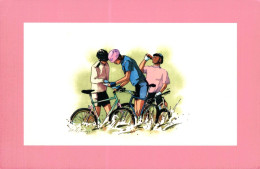 O9 - Carte Postale - Cyclisme - Aquarelle Pierre-Yves Dayot - Wielrennen