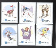 W542 - CARTES ANGLAISES - SKI - FORMAT 6 X 8 CM - Winter Sports