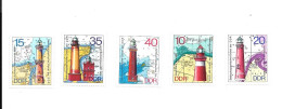 DH14 -TIMBRES DDR - PHARES - Lighthouses