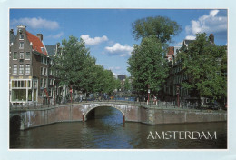 - HOLLAND - AMSTERDAM. -  LEIDSEGRACHT - 16cm X 11cm - Scan Verso - - Amsterdam