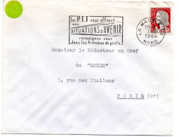 NORD - Dépt N° 59 = LA MADELEINE 1964 = FLAMME Non Codée = SECAP Multiple ' PTT Vous OFFRENT SITUATIONS AVENIR ' - Mechanical Postmarks (Advertisement)