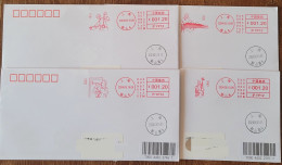 China Cover "National Musical Instruments" (Shanghai) Postage Stamp On The First Day Of Actual Shipment (one Set Of Ten - Covers
