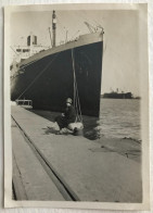 Photo Ancienne - Snapshot - Bateau Paquebot ILE DE FRANCE - Transatlantique - 1927 - Schiffe