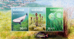 Sweden / Zweden - Postfris / MNH - Sheet Europa, Underwater World 2024 - Ungebraucht