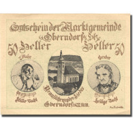 Billet, Autriche, Berndorf, 50 Heller, Eglise 1920-12-30, SPL Mehl:FS 690a - Oesterreich