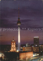 72063453 Berlin Fernsehturm Bei Nacht Berlin - Andere & Zonder Classificatie