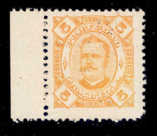 ! ! Zambezia - 1893 D. Carlos 5 R - Af. 02 - No Gum - Zambezië