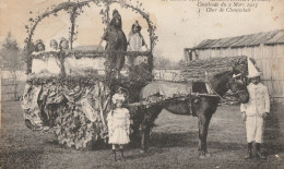 CHANTONNAY. - CAVALCADE DU 2 Mars 1913. Char De Chanteclerc. Carte RARE - Chantonnay