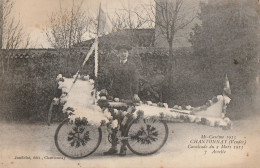 CHANTONNAY. - CAVALCADE DU 2 Mars 1913. Aviette. Carte RARE - Chantonnay