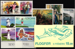 Dänemark Färöer Jahrgang 1985 Mit 112-129 Postfrisch #NO024 - Faeroër