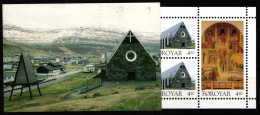 Dänemark Färöer MH 12 Mit 308-309 Postfrisch #NO048 - Faroe Islands