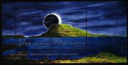 Dänemark Färöer Block 37 Mit 830-831 Postfrisch #NO066 - Faroe Islands