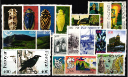 Dänemark Färöer Jahrgang 1995 Mit 272-290 Postfrisch #NO044 - Faroe Islands