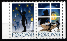 Dänemark Färöer 710-711 Postfrisch #NO058 - Féroé (Iles)