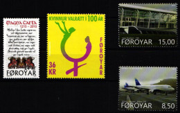 Dänemark Färöer 822-825 Postfrisch #NO065 - Faroe Islands