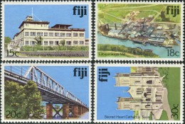 Fiji 1979 SG587A-590A Architecture MNH - Fidji (1970-...)