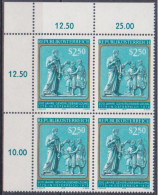 1979 , Mi 1606 ** (1) -  4 Er Block Postfrisch - 200 Jahre Gehörlosenbildung In Österreich - Unused Stamps