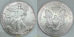 3937 ESTADOS UNIDOS 2007 2007 AMERICAN SILVER EAGLE DOLLAR BULLION - Sonstige & Ohne Zuordnung