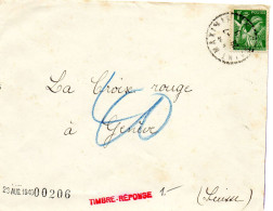 FRANCE.1940."IRIS". POUR C.I.C.R.GENÈVE (SUISSE) - 1939-44 Iris